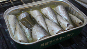 竹中缶詰のオイルサーディン